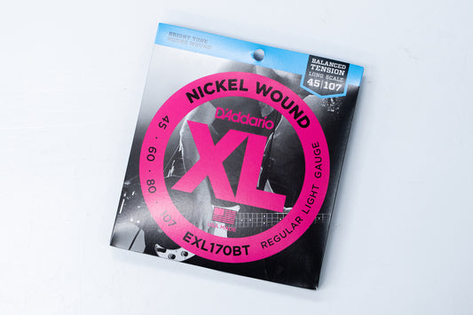 [new] D'Addario / EXL170BT Nickel Wound Bass BALANCED TENSION Light 45-107 [Yokohama-store]