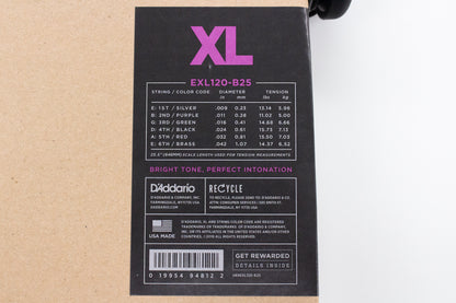 [new] D'Addario / EXL120-B25 Bulk Box Super Light 25 pack [yokohama store]