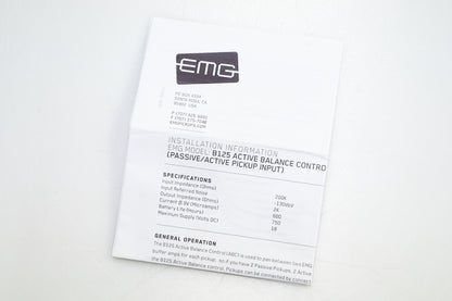 [new] EMG / ABC  Active Balance Control [yokohama store]