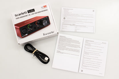 [new] Focusrite / Scarlett solo Gen. 3 [Yokohama]