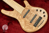 [used] Franz bass guitars / wega 6st maple burl #1515 4.67kg [yokohama store]