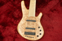 [used] Franz bass guitars / wega 6st maple burl #1515 4.67kg [yokohama store]