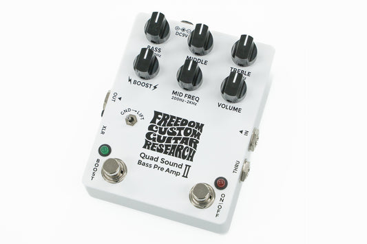 [new] Freedom Custom Guitar Research / Quad Sound Bass Pre Amp II [yokohama store]