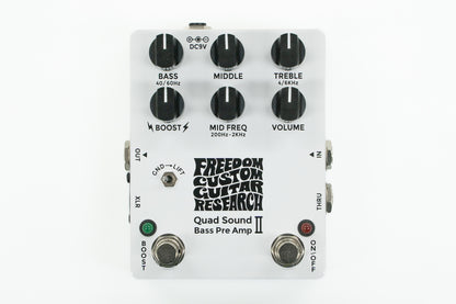 [new] Freedom Custom Guitar Research / Quad Sound Bass Pre Amp II [yokohama store]