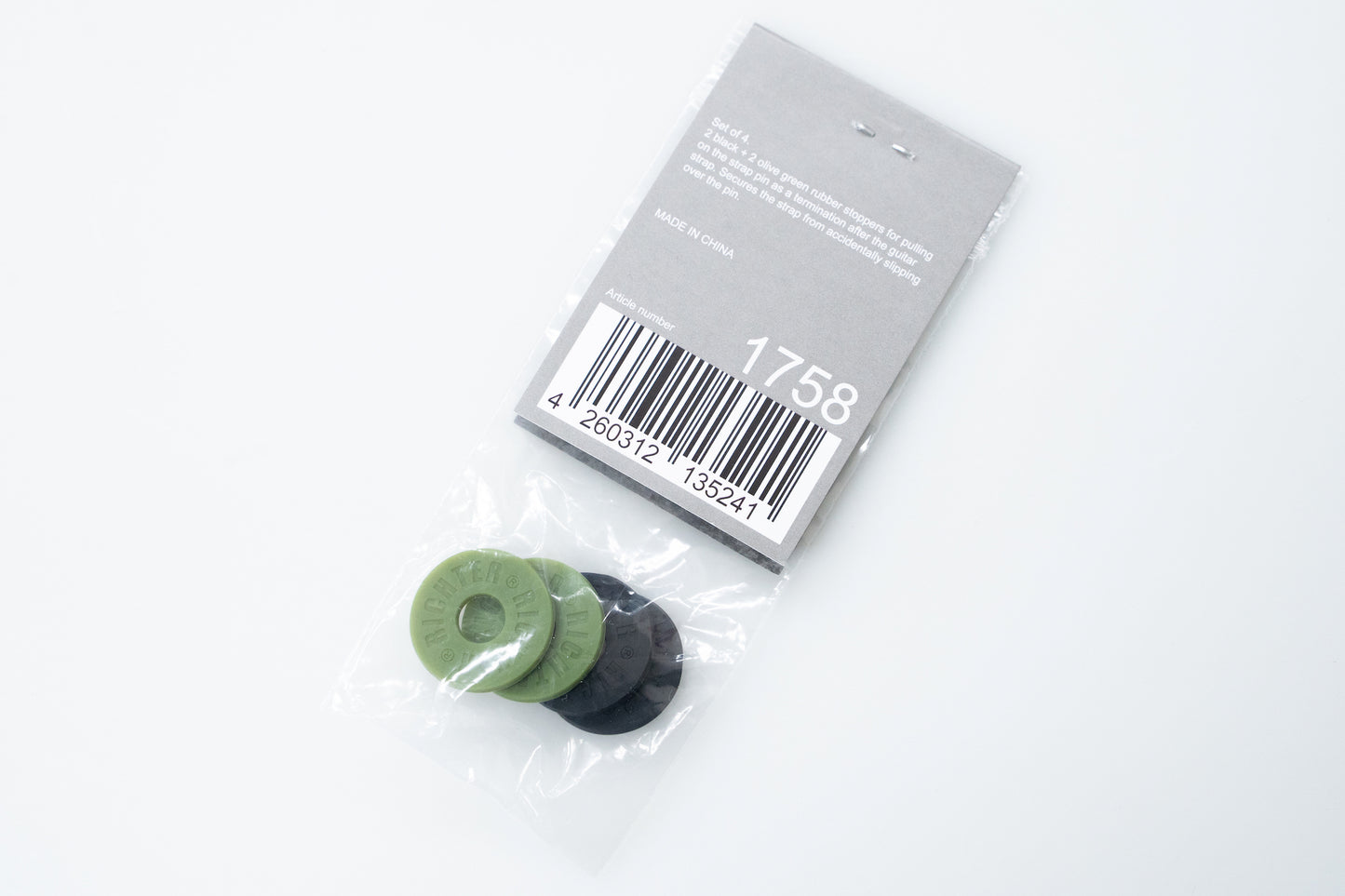 [new] Richter / Strap Securing Stops Black / Olive Green [Yokohama-store]
