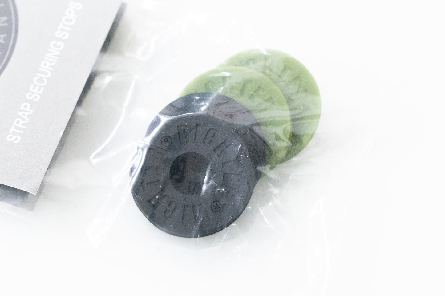 [new] Richter / Strap Securing Stops Black / Olive Green [Yokohama-store]